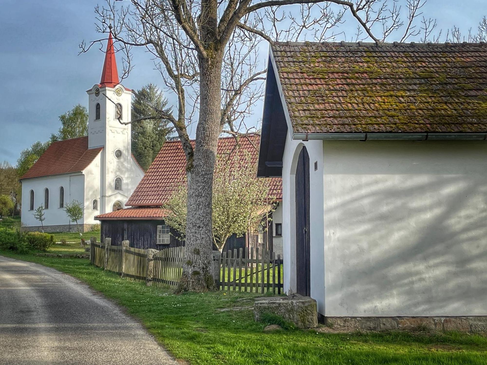 Chalupa Novy Vojirov Cp. 27 Nová Bystřice Buitenkant foto