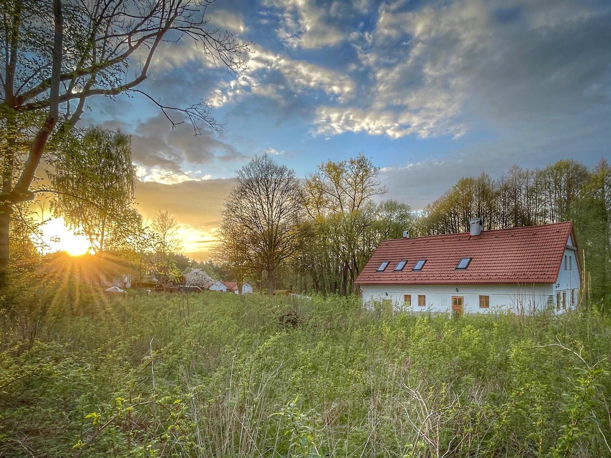 Chalupa Novy Vojirov Cp. 27 Nová Bystřice Buitenkant foto